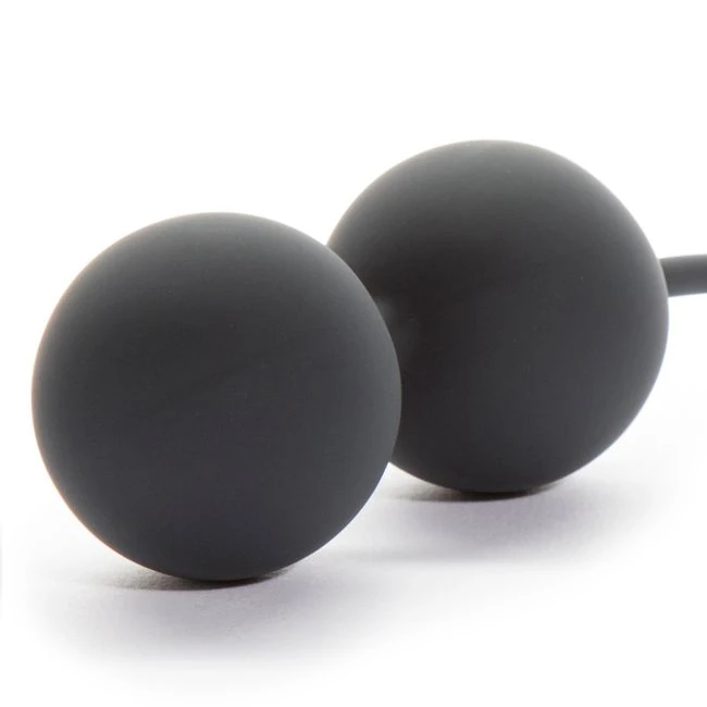 Fifty Shades Tighten & Tense Silicone Jiggle Balls - Vibration Modes