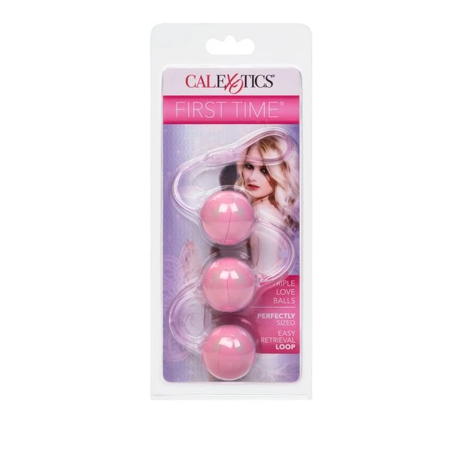 First Time Love Balls Triple Lover Pink - Overview
