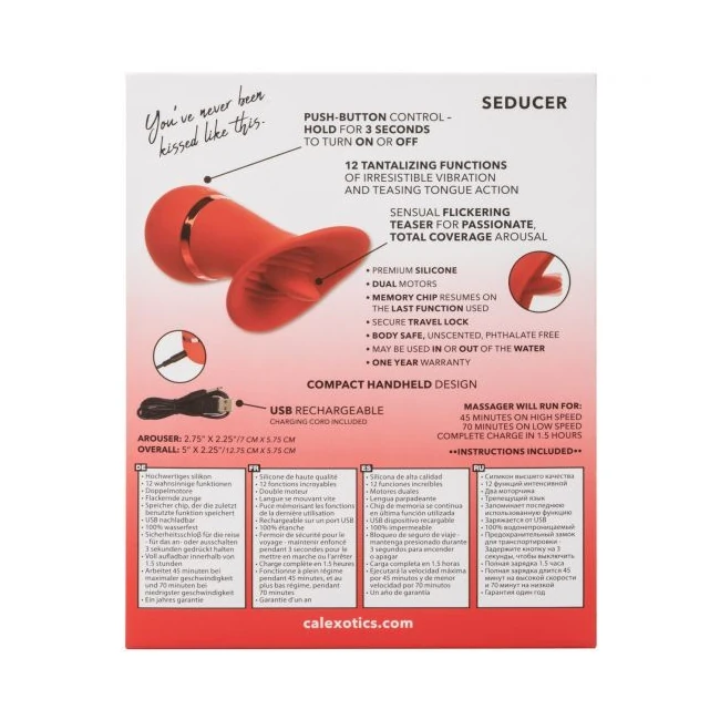 French Kiss Seducer - Vibration Modes and Features
