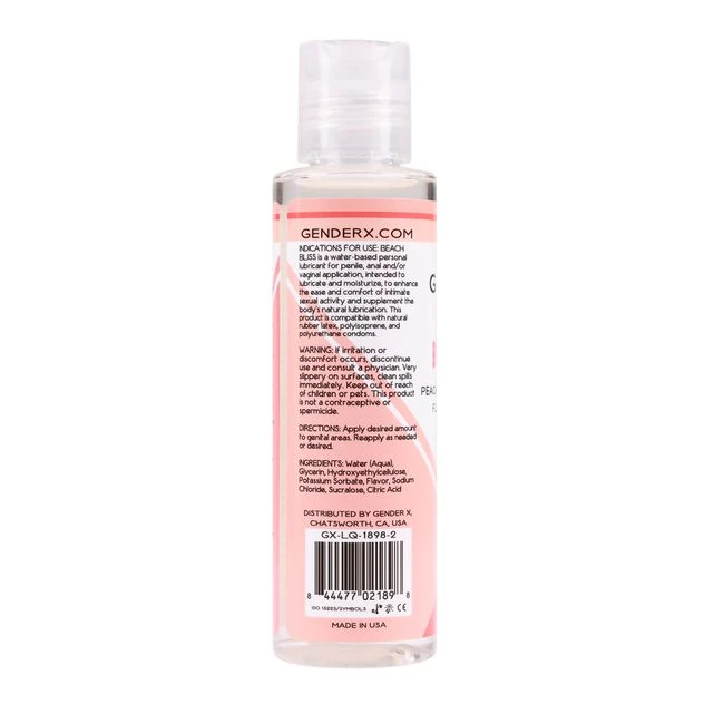 Gender X Beach Bliss Flavored Lube 4 Oz - Gender X Beach Bliss Flavored Lube 4 Oz