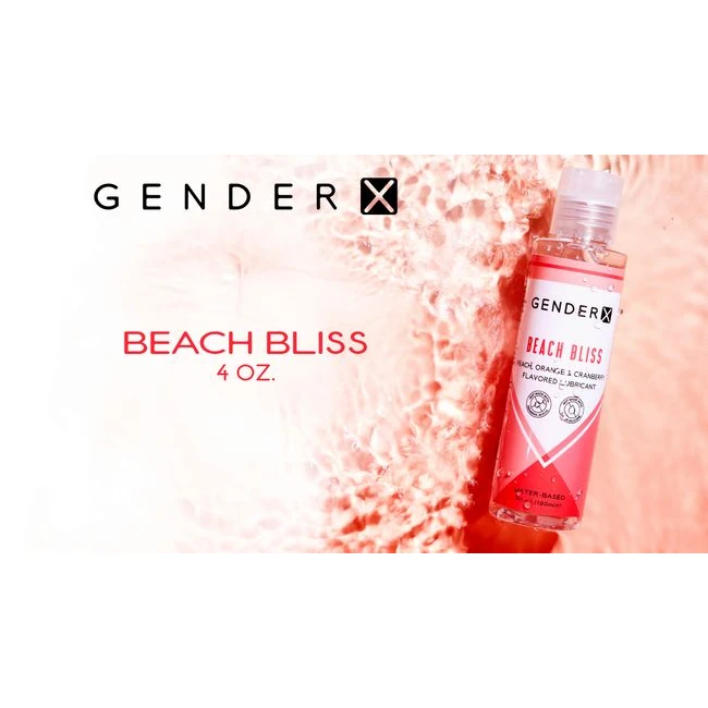 Gender X Beach Bliss Flavored Lube 4 Oz - Compatibility & Safety
