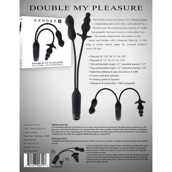 Gender X Double My Pleasure - Power & Performance