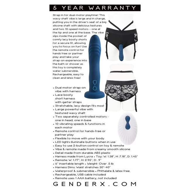 Gender X Snuggle Up - Vibration Modes and Control