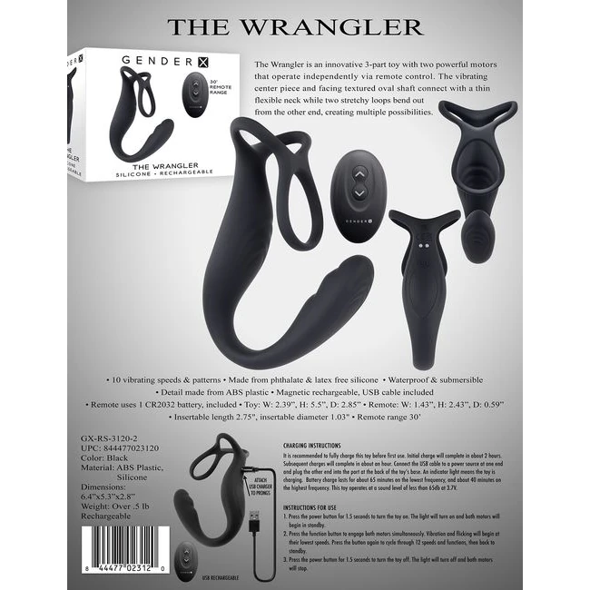 Gender X the Wrangler - Vibration Modes and Control