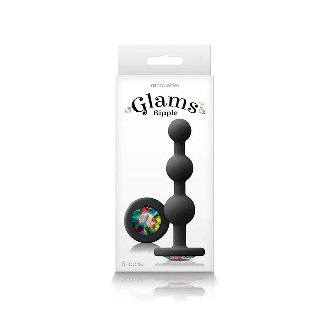 Glams Ripple Rainbow Gem Black - Shape & Comfort