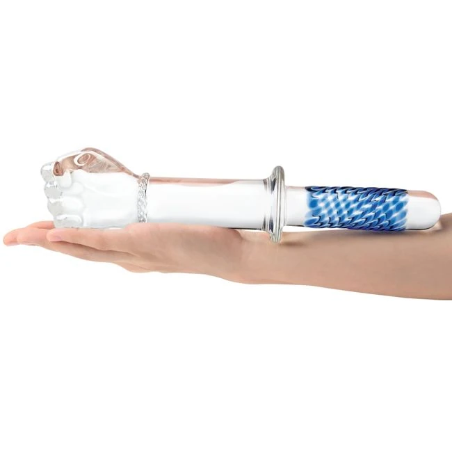 Glas 11in Glass Fist Double Ended W/ Handle Grip - Material Feel