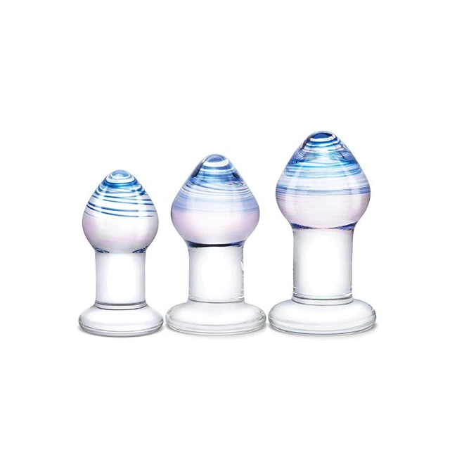 Glas Pleasure Droplets Anal Training Kit - Shape & Comfort