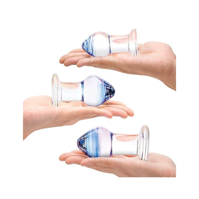 Glas Pleasure Droplets Anal Training Kit - Graduated Sizing & Usage
