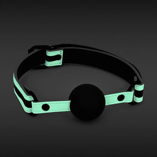 Glo Bondage Ball Gag Green - Build & Quality