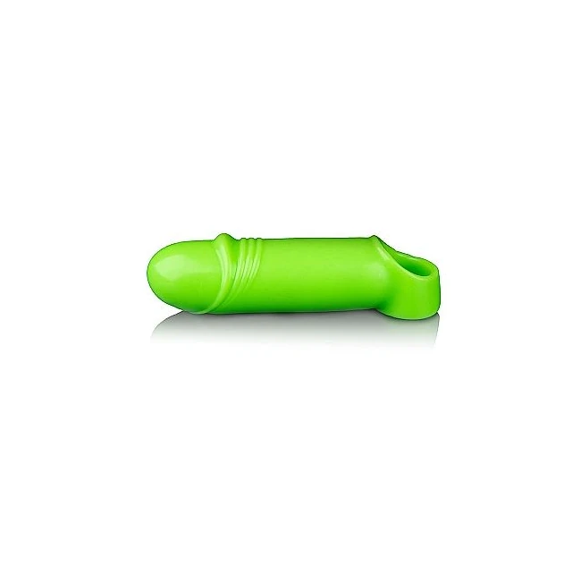 Glow Smooth Thick Stretchy Penis Sheath - Grip & Control