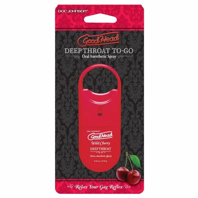 Goodhead Deep Throat Spray Wild Cherry - Overview