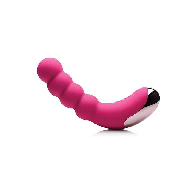 Gossip Silicone Beaded G-spot Rechargeable Vibrator Magenta - Gossip Silicone Beaded G-Spot Rechargeable Vibrator - Magenta