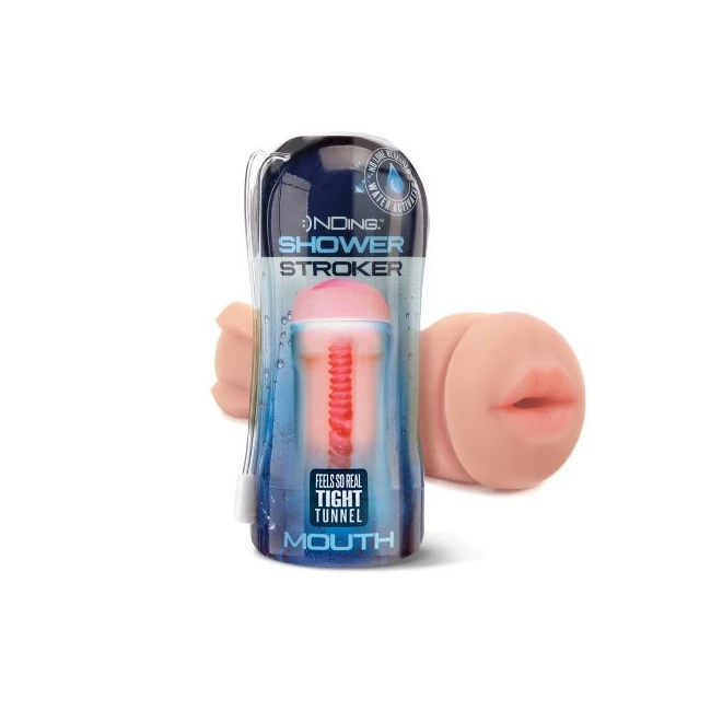 Happy Ending Shower Stroker Mouth - Grip & Control