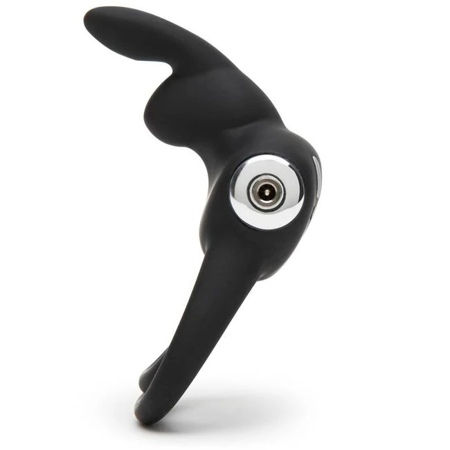 Happy Rabbit Stimulating Usb Rechargeable Cock Ring Black - Experience & Sensation