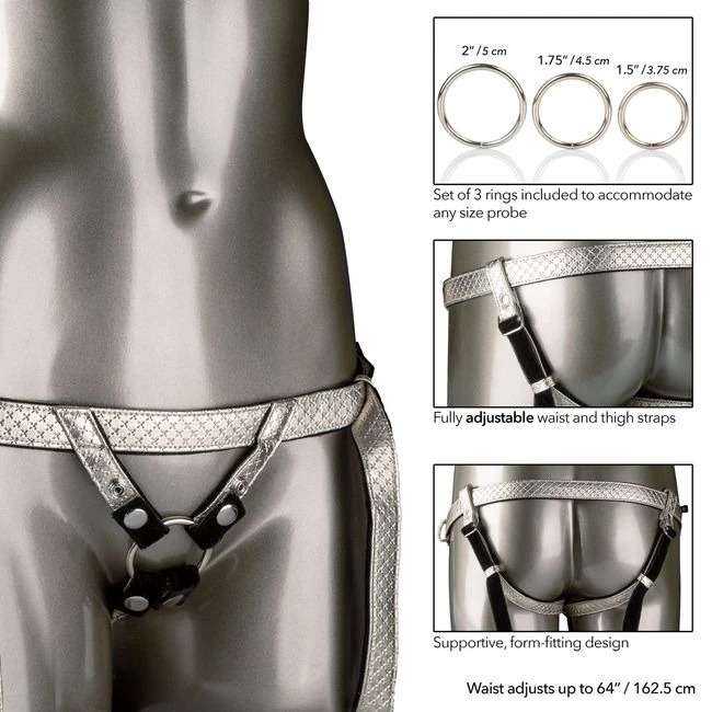 Her Royal Harness the Regal Duchess Gold - Shape & Texture