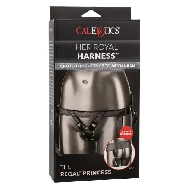 Her Royal Harness the Regal Princess Pewter - Material Feel & Construction