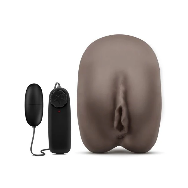 Hot Chocolate Erin the Enchantress Vibrating Realistic Masturbator - Shape & Texture