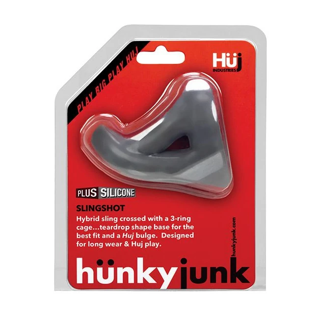 Hunkyjunk Slingshot 3-ring Teardrop Stone - Key Details