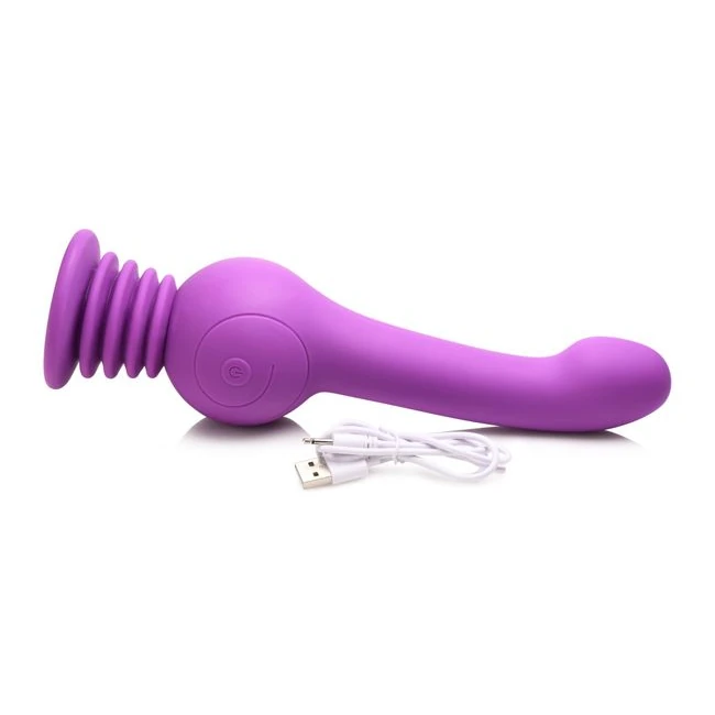 Inmi Sex Shaker Silicone Stimulator Purple - Materials & Maintenance