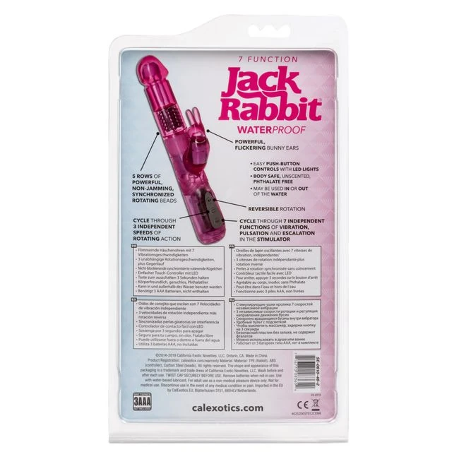 Jack Rabbit 7 Function Pink - Power & Performance