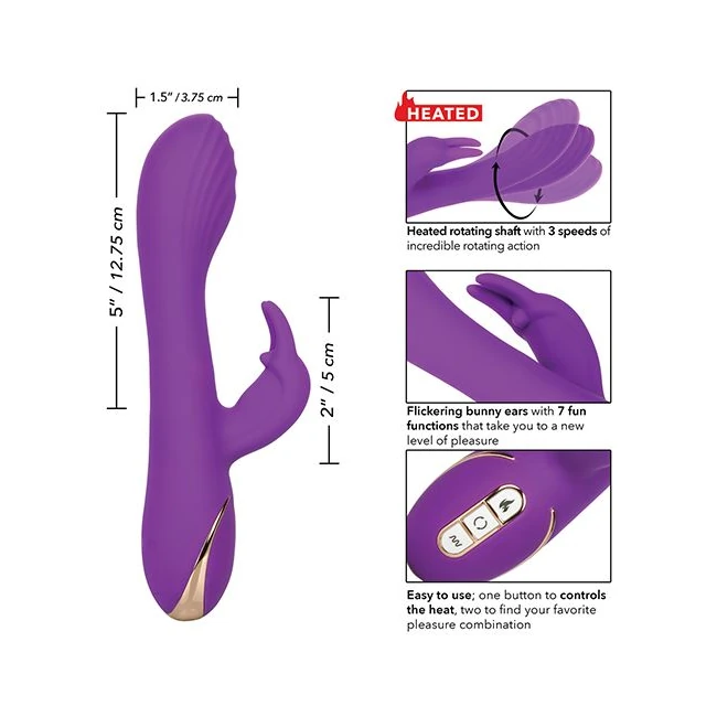 Jack Rabbit Signature Heated Silicone Rotating G Rabbit - Power & Performance