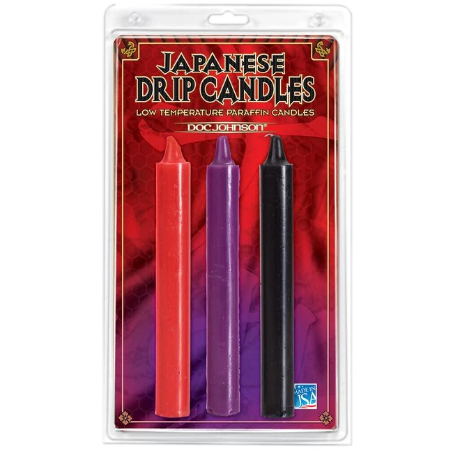 Japanese Drip Candle Set of 3 - Japanese Drip Candle Set of 3 by Doc Johnson Novelties