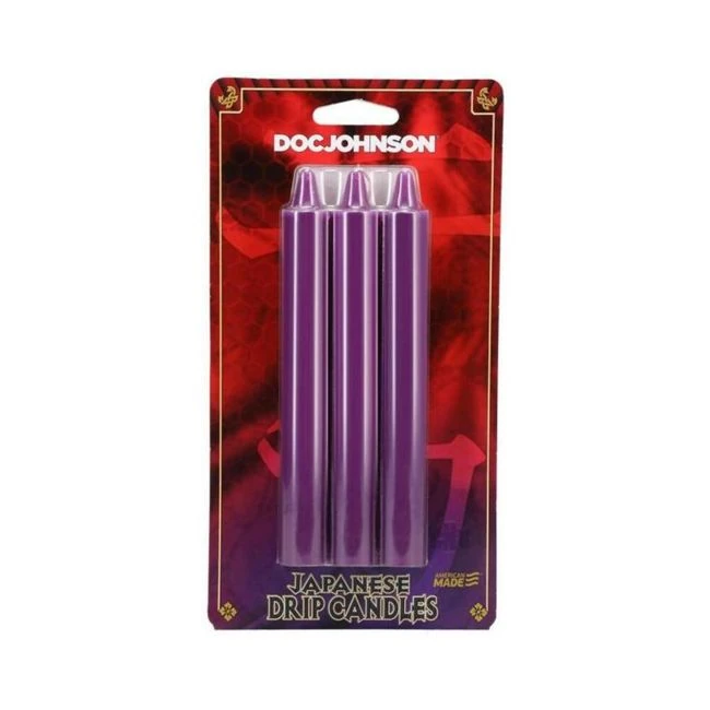 Japanese Drip Candles 3pk - Specifications