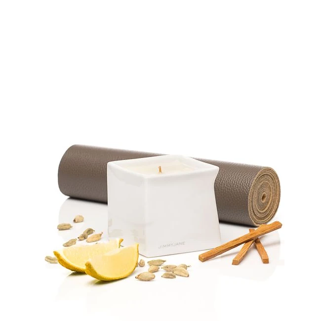 Jimmyjane Natural Massage Oil Candle 4.5 Oz Santal - Usage & Application