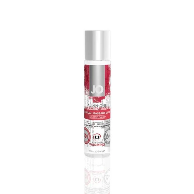 Jo All in One Massage Glide Kit Warming Silicone Based 1 Oz - Experience the Ultimate Sensual Massage with the Jo All in One Massage Glide Kit