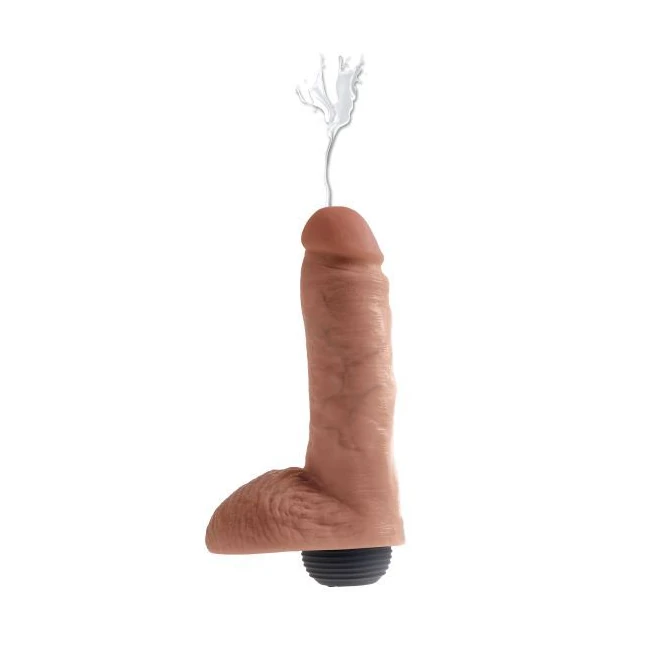 King Cock Squirting Cock W/ Balls - Shape & Texture