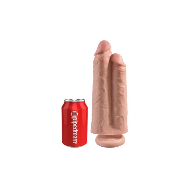 King Cock Two Cocks One Hole Light - Size & Fit