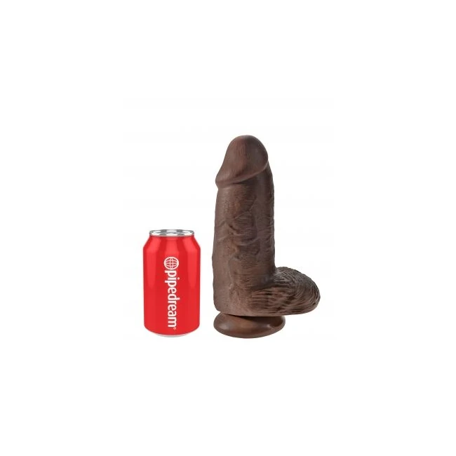 King Cock Chubby Brown - Size & Compatibility