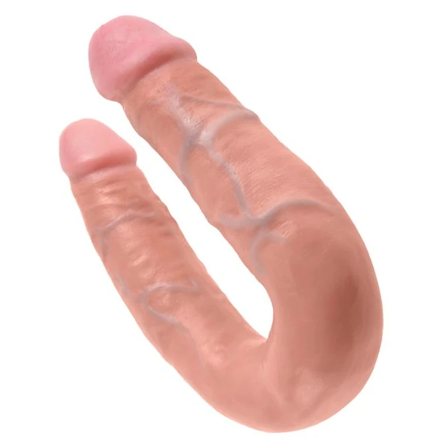King Cock Double Trouble Medium Flesh - Material Feel & Safety