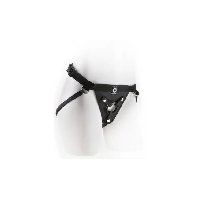 King Cock Fit Rite Harness Black - Shape & Texture
