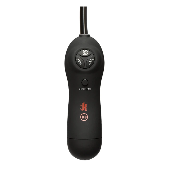 Kink Swell Auto Vibrating Nipple Sucker Cups Black - Shape & Texture