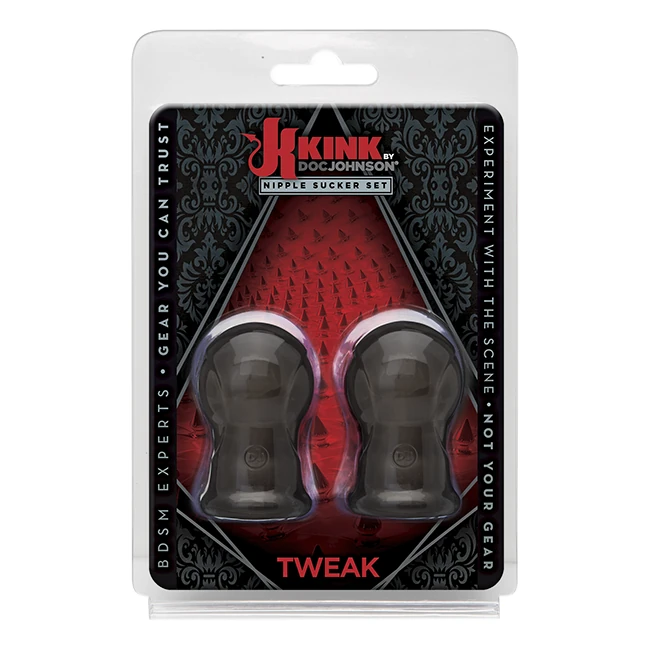 Kink Tweak Nipple Sucker Set - Shape & Texture