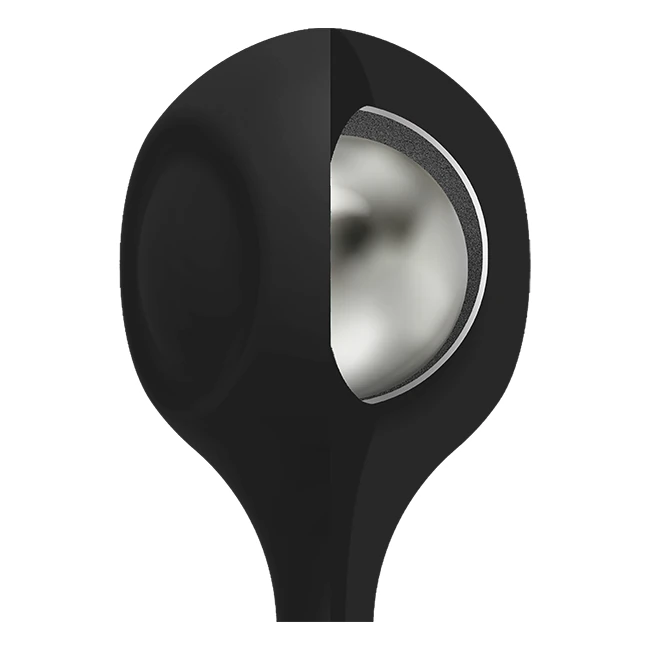 Kink Weighted Silicone Anal Balls Black - Shape & Texture