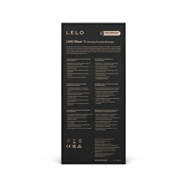 Lelo Loki Wave 2 - Specifications