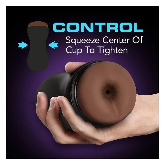 Loverboy the Dj Self Lubricating Stroker Brown - Material Feel & Maintenance