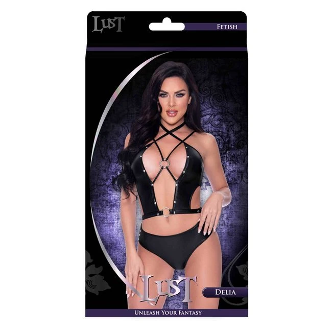Lust Fetish Delia Black L/xl - Comfort & Fit