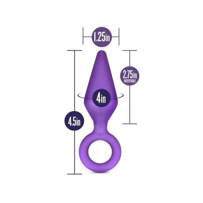 Luxe Candy Rimmer Purple Medium - Material & Safety