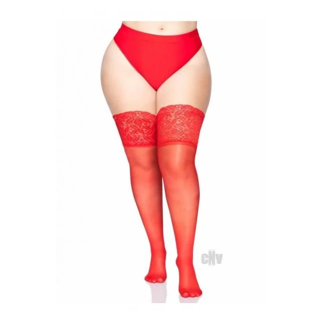 Lycra Stay Thigh High Lace Top Ps - Fit & Sizing