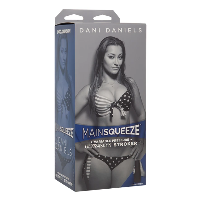 Main Squeeze Dani Daniels Pussy Stroker - Size, Care & Storage