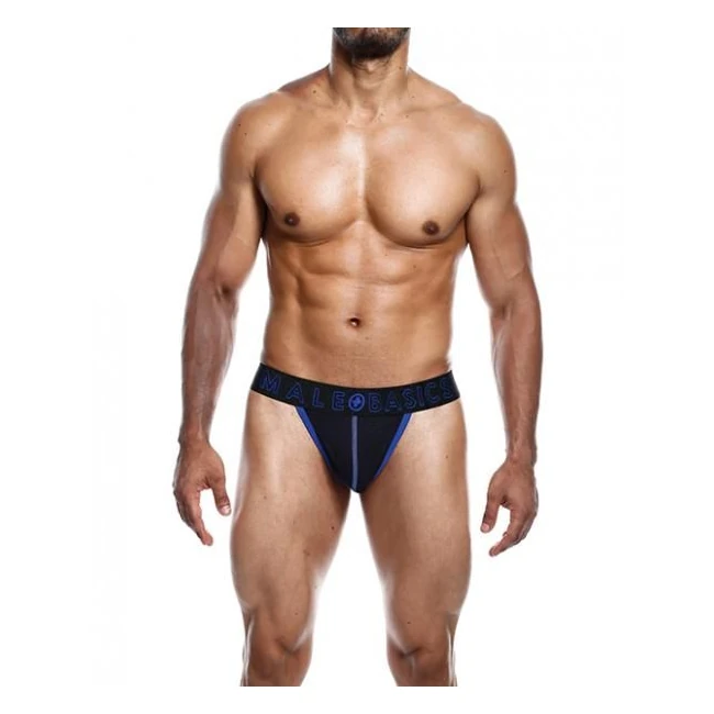 Male Basics Neon Thong Royal - Design Details