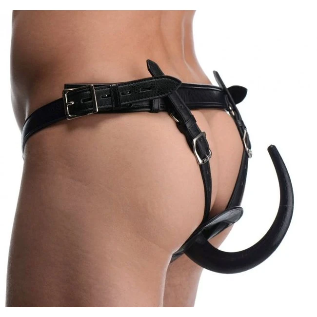 Master Series Ass Holster Anal Plug Harness - Graduated Sizing & Specifications