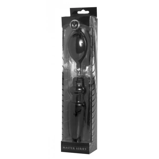 Master Series Expander Inflatable Anal Plug W/pump - Material & Safety