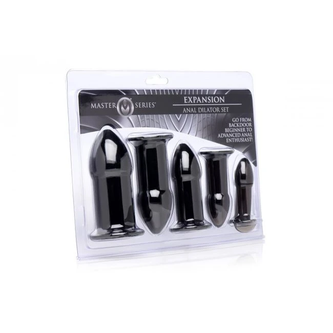Master Series Expansion Anal Dilator Set - Material & Safety