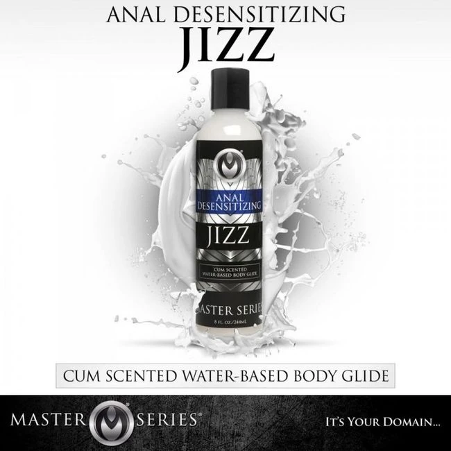 Master Series Jizz Anal Desensitizing Lube 8oz - Specifications
