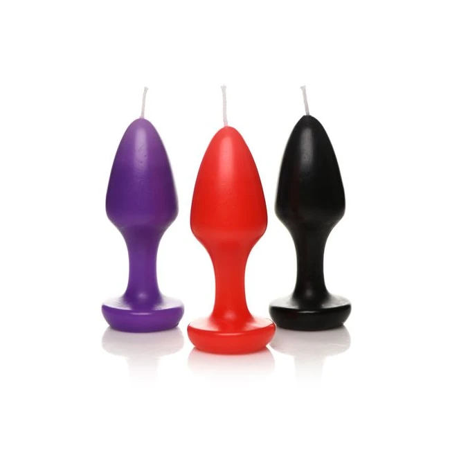 Master Series Kink Inferno Drip Candles Black Purple Red - Usage & Tips