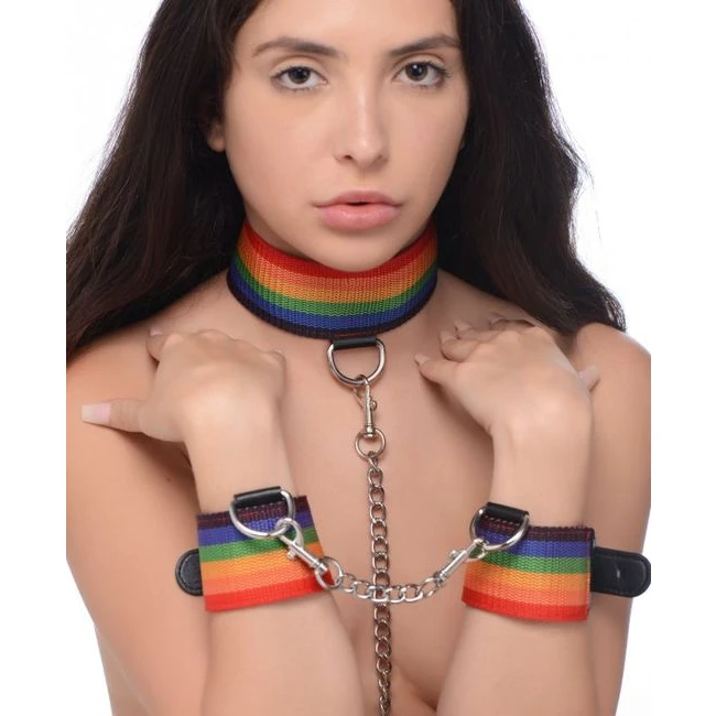 Master Series Kinky Pride Rainbow Bondage Set - Build & Quality